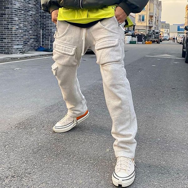 fashiondemon far. arch multi pocket tooling sports machine can add cashmere cotton pants, casual solid color guard pants, the same as men�, Gray
fashiondemon far. arch multi pocket tooling sports machine can add cashmere cotton pants, casual solid color guard pants, the same as men�, Gray