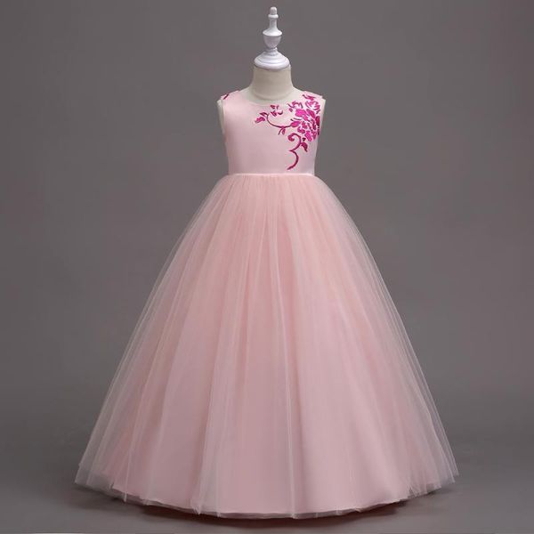girl's dresses 2021 children fashion kids teens party clothes crew neck champagne white mint lavender 4 to 13 years girls dress embroid, Red;yellow
girl's dresses 2021 children fashion kids teens party clothes crew neck champagne white mint lavender 4 to 13 years girls dress embroid, Red;yellow