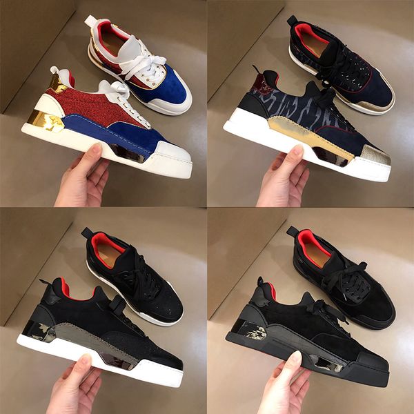 2021 mens red bottoms skate shoes man studded spikes bottom flats daily casual skateboarding sneakers luxe tennis footwear trainers shoe siz, Black
2021 mens red bottoms skate shoes man studded spikes bottom flats daily casual skateboarding sneakers luxe tennis footwear trainers shoe siz, Black