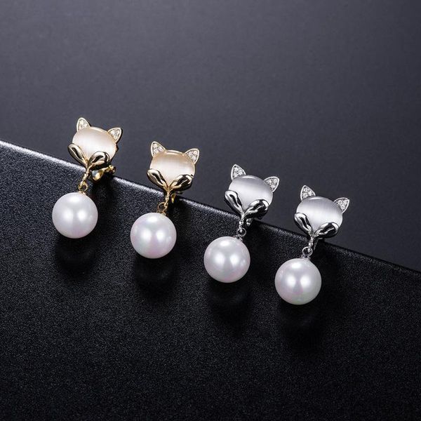 clip-on & screw back s925 sterling silver earrings animal pearl ear clips female temperament no piercing earring for women girls jewelry
clip-on & screw back s925 sterling silver earrings animal pearl ear clips female temperament no piercing earring for women girls jewelry