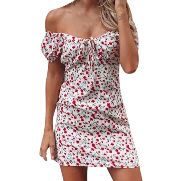 women dress 2019 fashion women shoulder printing short sleeve buttock mini dress cute sheath, Black;gray
women dress 2019 fashion women shoulder printing short sleeve buttock mini dress cute sheath, Black;gray