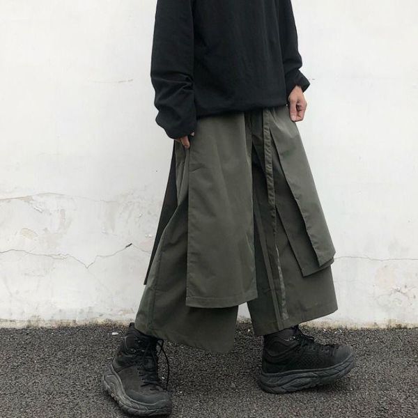 autumn man's dark high street ins style trousers loose large size multi-layer wide leg casual pants m-xl men's, Black
autumn man's dark high street ins style trousers loose large size multi-layer wide leg casual pants m-xl men's, Black
