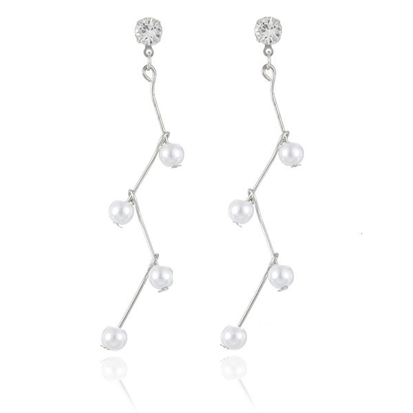 studs earrings korean version simple pearl versatile personalized pendant super fairy irregular long temperament, Golden;silver
studs earrings korean version simple pearl versatile personalized pendant super fairy irregular long temperament, Golden;silver