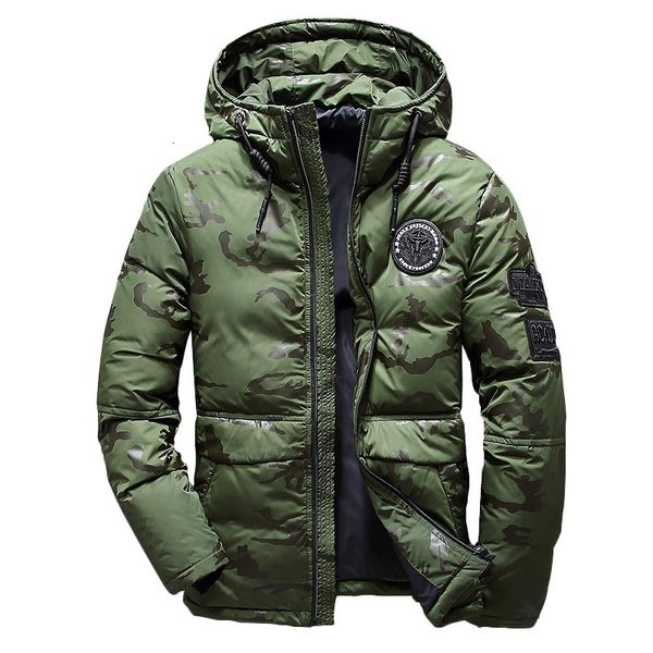 men winter feather jacket men's brand hooded camouflage parka jackets white mens thick ultralight down male, Black
men winter feather jacket men's brand hooded camouflage parka jackets white mens thick ultralight down male, Black