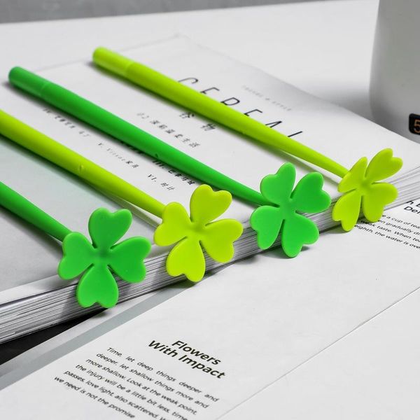 gel pens 36 pcs/lot creative four leaf clover pen cute 0.5mm black ink neutral promotional gift stationery school supplies
gel pens 36 pcs/lot creative four leaf clover pen cute 0.5mm black ink neutral promotional gift stationery school supplies