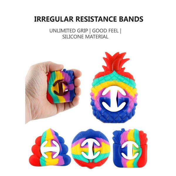 rainbow fidget pineapple shaped snapper squeezy toys hands strength grip grabs popper noise maker finger sensory squeeze toy autism stress r
rainbow fidget pineapple shaped snapper squeezy toys hands strength grip grabs popper noise maker finger sensory squeeze toy autism stress r
