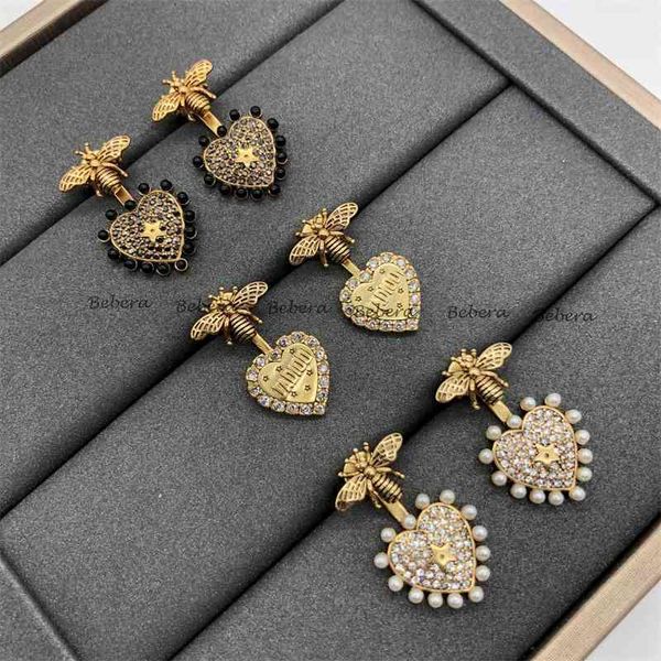 special offer 75%off outlet letter bee red same style pearl heart earrings female, Golden
special offer 75%off outlet letter bee red same style pearl heart earrings female, Golden