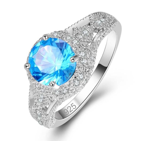 wedding rings women fashion round cut blue & white silver ring gifts jewelry, Slivery;golden
wedding rings women fashion round cut blue & white silver ring gifts jewelry, Slivery;golden