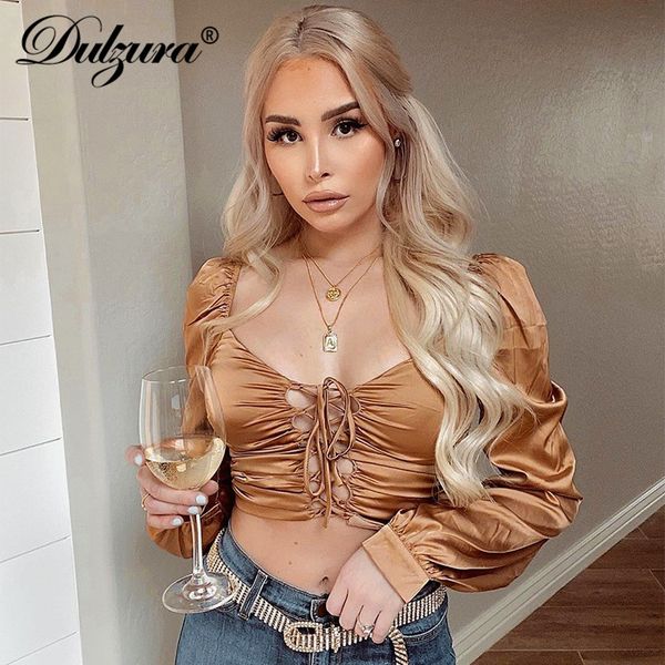 satin women solid crop shirts lace up bandage hollow out puff long sleeve elegant party 2021 autumn winter club, Black;white
satin women solid crop shirts lace up bandage hollow out puff long sleeve elegant party 2021 autumn winter club, Black;white
