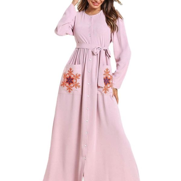 ethnic clothing 2021 muslim fashion pink princess dress open front single breasted lace embroidered breast-feeding temperament robe, Red
ethnic clothing 2021 muslim fashion pink princess dress open front single breasted lace embroidered breast-feeding temperament robe, Red