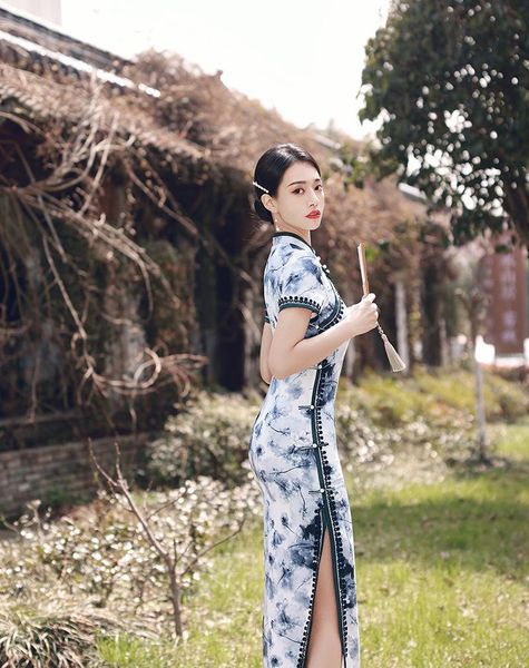 ethnic clothing modern young women improved cheongsam dress chinese style slim vintage qipao lady retro stand collar party dresses, Red
ethnic clothing modern young women improved cheongsam dress chinese style slim vintage qipao lady retro stand collar party dresses, Red