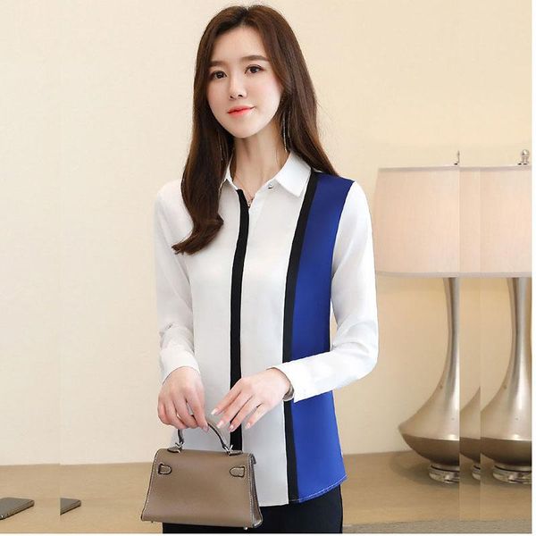 women's blouses & shirts striped white long sleeve chiffon blouse shirt for women korean elegant ol wear camisas blusas cardigan mujer
women's blouses & shirts striped white long sleeve chiffon blouse shirt for women korean elegant ol wear camisas blusas cardigan mujer