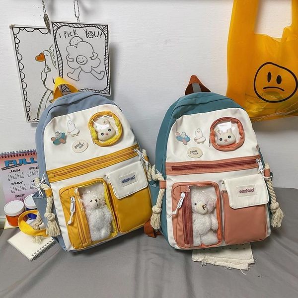 school bags fashion ladies bag waterproof bookbag female harajuku nylon kawaii girl college student backpack women cute
school bags fashion ladies bag waterproof bookbag female harajuku nylon kawaii girl college student backpack women cute