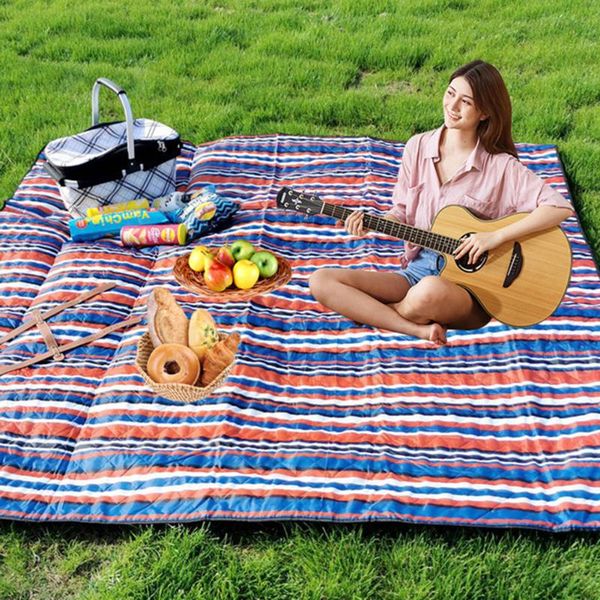 outdoor pads 2x2m waterproof picnic mat thickened fashion pad portable camping hiking travel beach dampproof blanket
outdoor pads 2x2m waterproof picnic mat thickened fashion pad portable camping hiking travel beach dampproof blanket