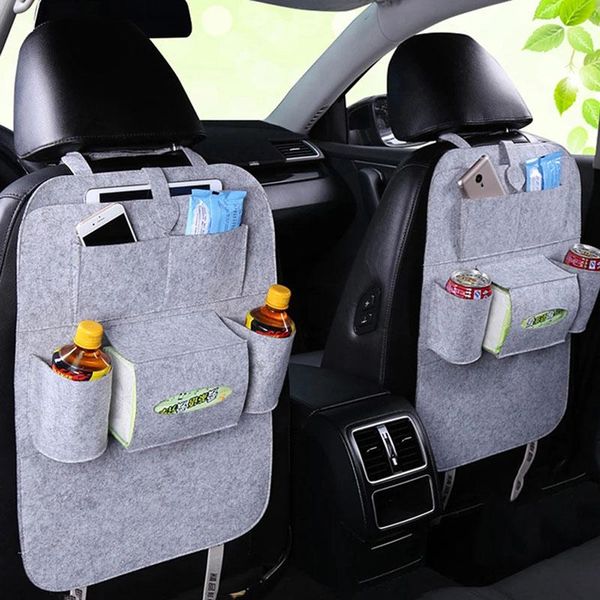1pc universal car back seat storage bag organizer trunk elastic felt 6 pockets hanging accessories
1pc universal car back seat storage bag organizer trunk elastic felt 6 pockets hanging accessories