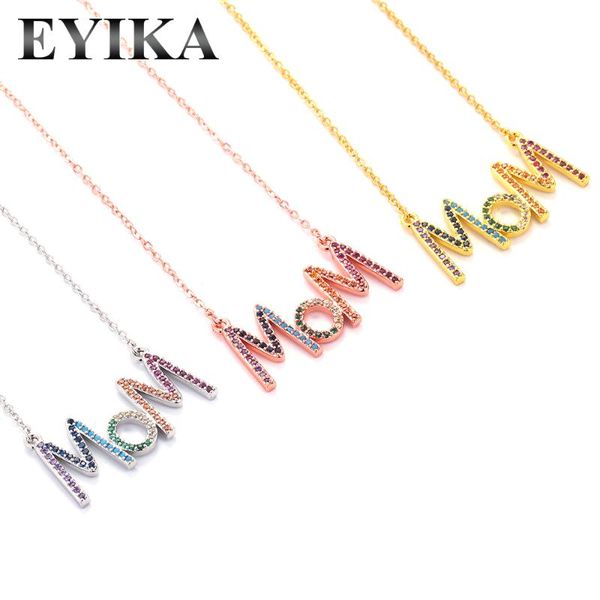 pendant necklaces eyika letter mom/mama necklace full multi color cubic zirconia women fashion jewelry gold colar for mom wife gift, Silver
pendant necklaces eyika letter mom/mama necklace full multi color cubic zirconia women fashion jewelry gold colar for mom wife gift, Silver