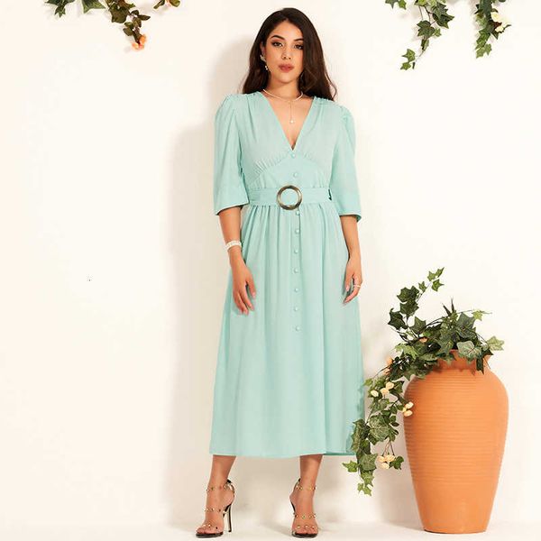 casual dresses summer women's v-neck princess sleeve elastic chiffon button decoration waist thin x-shaped a-line skirt p, Black;gray
casual dresses summer women's v-neck princess sleeve elastic chiffon button decoration waist thin x-shaped a-line skirt p, Black;gray
