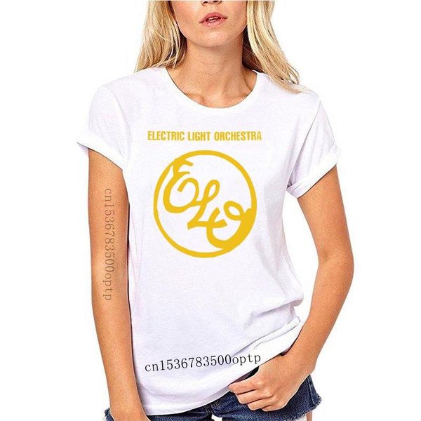 women's t-shirt woman tshirts elo electric light orchestra logo short-sleeve men t shirts, White
women's t-shirt woman tshirts elo electric light orchestra logo short-sleeve men t shirts, White