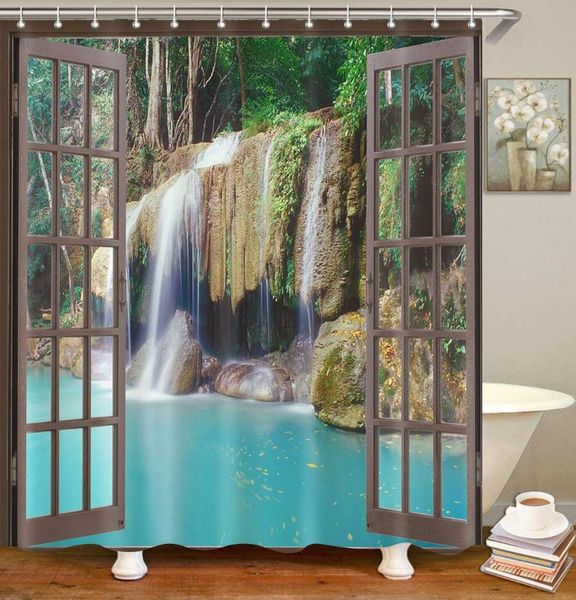 shower curtains curtain open window deep jungle waterfall asia beauty blurred waterproof polyester fabric bathroom decor bath 72x78 inch
shower curtains curtain open window deep jungle waterfall asia beauty blurred waterproof polyester fabric bathroom decor bath 72x78 inch