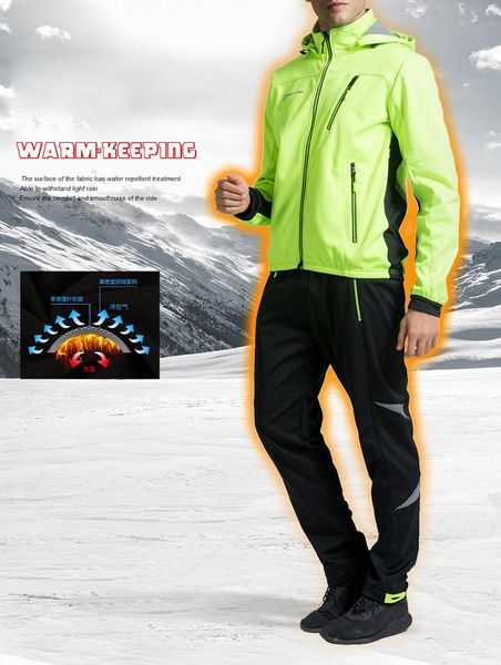 racing sets men windbreaker fleece cycling jacket set mountain bike waterproof riding jackets pants winter wool, Black;blue
racing sets men windbreaker fleece cycling jacket set mountain bike waterproof riding jackets pants winter wool, Black;blue
