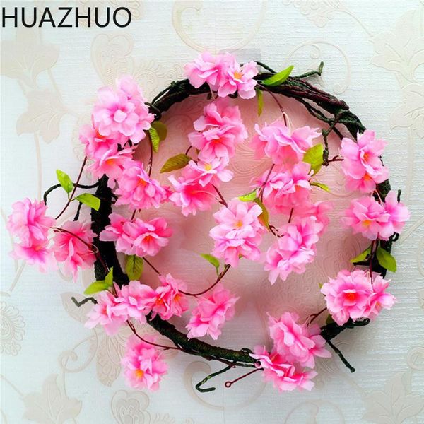 decorative flowers & wreaths 220cm cherry blossoms rattan sakura wedding arch decoration vine artificial party silk ivy wall hanging garland
decorative flowers & wreaths 220cm cherry blossoms rattan sakura wedding arch decoration vine artificial party silk ivy wall hanging garland