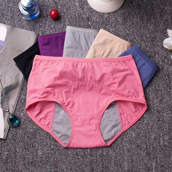 women's panties leak proof menstrual for women physiological underwear menstruation cotton briefs pants lady high waist pantys lingerie, Black;pink
women's panties leak proof menstrual for women physiological underwear menstruation cotton briefs pants lady high waist pantys lingerie, Black;pink