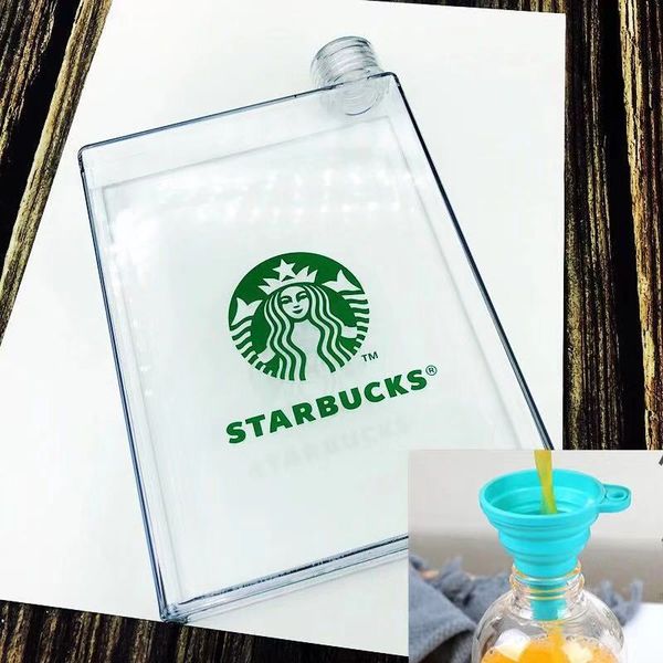 2021 a5 book-style starbucks water cup flat plastic handy mugs male and female students trend outdoor sports bottle293y
2021 a5 book-style starbucks water cup flat plastic handy mugs male and female students trend outdoor sports bottle293y