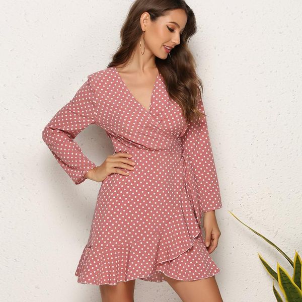 casual dresses 2021 boho style beach dress fashion short sleeve v-neck polka dot a-line party sundress black vestidos, Black;gray
casual dresses 2021 boho style beach dress fashion short sleeve v-neck polka dot a-line party sundress black vestidos, Black;gray