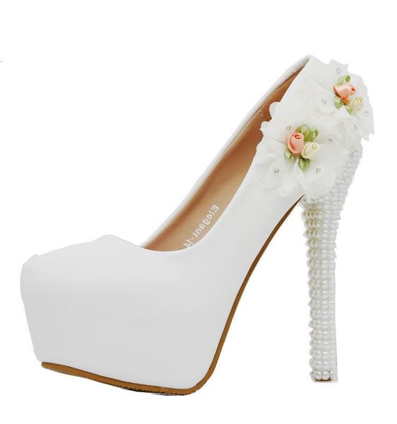 sandals 14cm stiletto round head pearl with flowers waterproof platform high heels female large size single shoes, Black
sandals 14cm stiletto round head pearl with flowers waterproof platform high heels female large size single shoes, Black