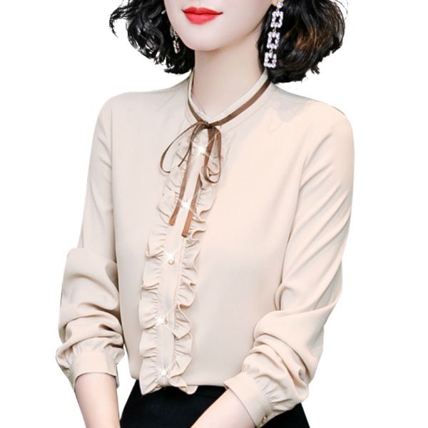 womens and blouses ruffles chiffon blouse shirt women blusas fashion woman blouses long sleeve blouse women c676 210426, White
womens and blouses ruffles chiffon blouse shirt women blusas fashion woman blouses long sleeve blouse women c676 210426, White