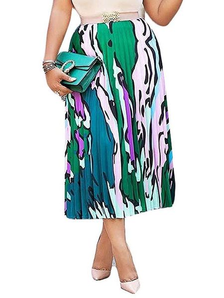 skirts 2021 summer women cartoon pleated skirt plus size graffiti print elastic high waist a-line long swing midi, Black
skirts 2021 summer women cartoon pleated skirt plus size graffiti print elastic high waist a-line long swing midi, Black