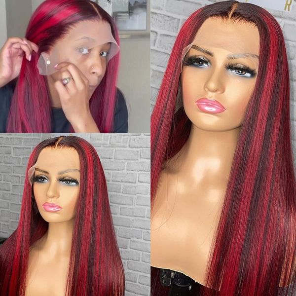 180% highlight wig human hair straight lace front bone peruvian wigs for women, Black;brown
180% highlight wig human hair straight lace front bone peruvian wigs for women, Black;brown