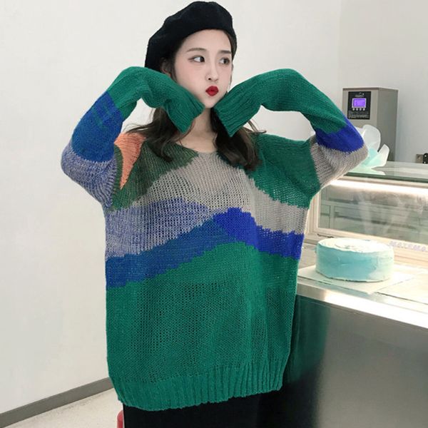 women's sweaters women clothing thin style loose stripe woman pullovers spring autumn lazy hollowout long sleeve jumpers korean, White;black
women's sweaters women clothing thin style loose stripe woman pullovers spring autumn lazy hollowout long sleeve jumpers korean, White;black