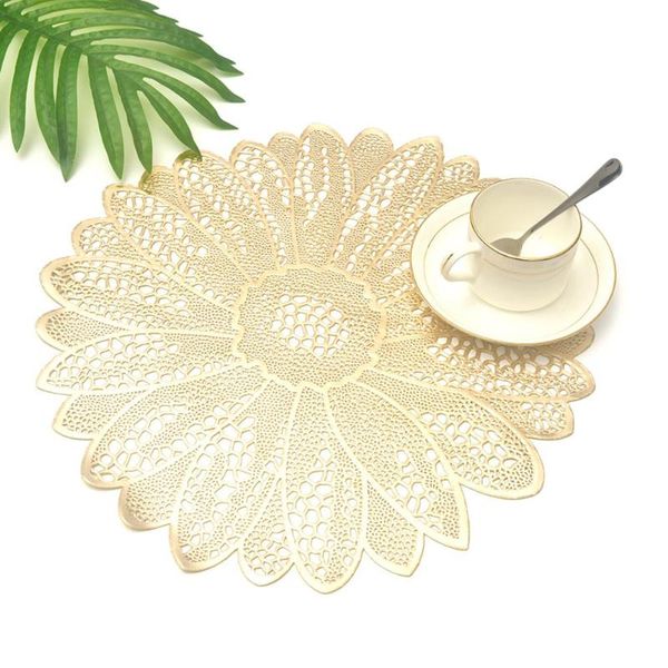 mats & pads 1pcs pvc hollow insulation sun flower kitchen placemat mat bowl anti-slip heat resistant pad
mats & pads 1pcs pvc hollow insulation sun flower kitchen placemat mat bowl anti-slip heat resistant pad