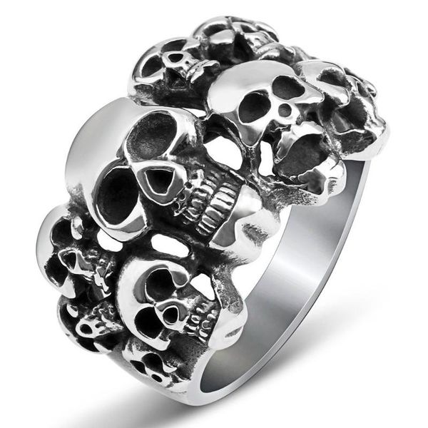 cluster rings hip hop stainless steel men ring wedding for women male punk fashion jewelry, Golden;silver
cluster rings hip hop stainless steel men ring wedding for women male punk fashion jewelry, Golden;silver
