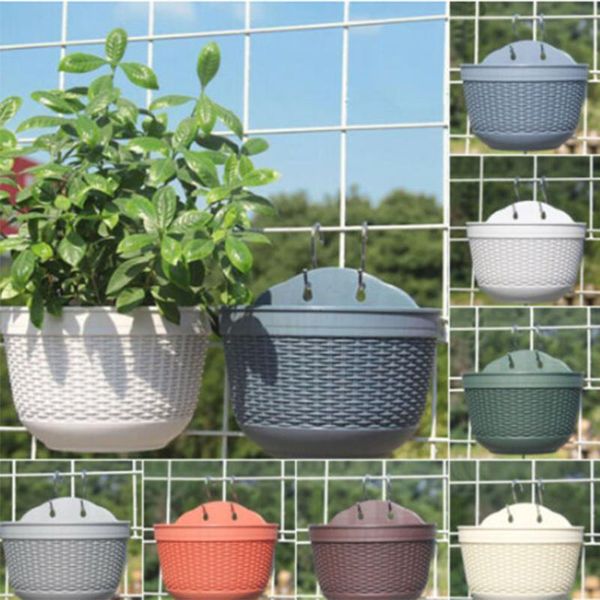 planters & pots wall-mounted flower pot imitation rattan wall hanging plant semicircular resin fence basket for balcony garden indoor
planters & pots wall-mounted flower pot imitation rattan wall hanging plant semicircular resin fence basket for balcony garden indoor