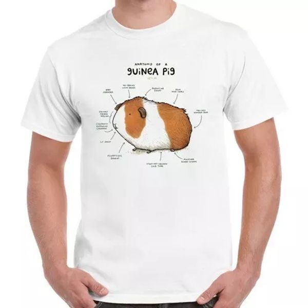 anatomy of a guinea pig funny men women retro vintage t shirt 2881, White;black
anatomy of a guinea pig funny men women retro vintage t shirt 2881, White;black