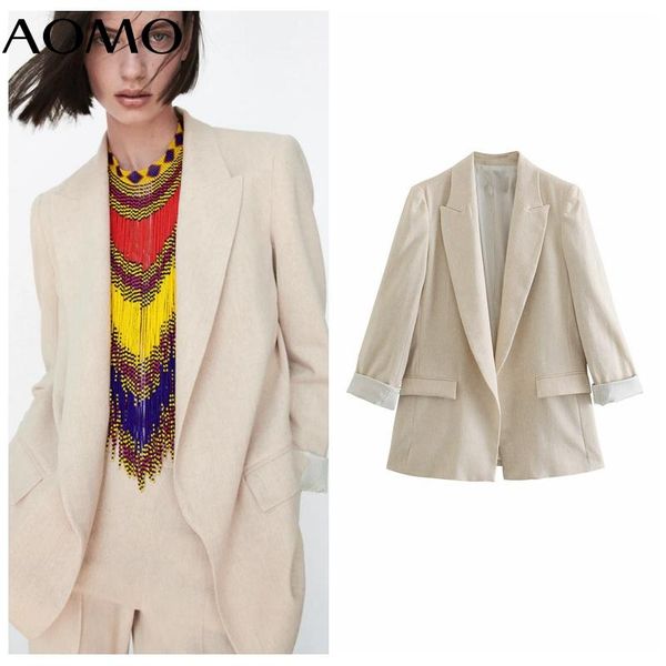 women's suits & blazers aomo women solid blazer coat vintage notched collar pocket 2021 fashion female casual chic je211a, White;black
women's suits & blazers aomo women solid blazer coat vintage notched collar pocket 2021 fashion female casual chic je211a, White;black
