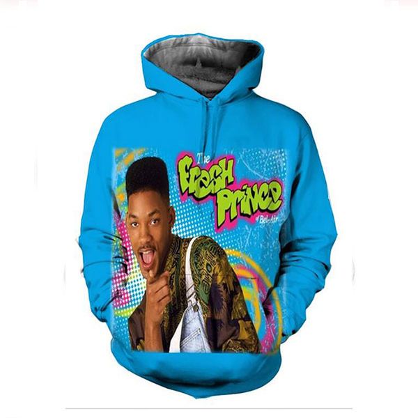 new fashion man women designer perfect harajuku style fresh prince 3d print long sleeve hoodies casual sportswear kf019, Black
new fashion man women designer perfect harajuku style fresh prince 3d print long sleeve hoodies casual sportswear kf019, Black