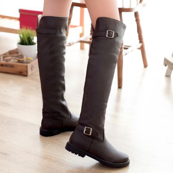 boots 2021 long women winter pu leather comfortable low heel shoes female over the knee waterproof ladies size 43, Black
boots 2021 long women winter pu leather comfortable low heel shoes female over the knee waterproof ladies size 43, Black
