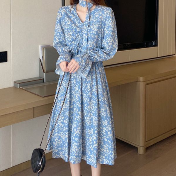 average length printed thin waist ladies'spring dresses party vintage fiesta dress, Black;gray
average length printed thin waist ladies'spring dresses party vintage fiesta dress, Black;gray