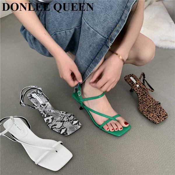 fashion leopard print snakeskin sandals brand narrow band slipper heel square toe casual summer shoes women sandalias mujer 210715, Black
fashion leopard print snakeskin sandals brand narrow band slipper heel square toe casual summer shoes women sandalias mujer 210715, Black