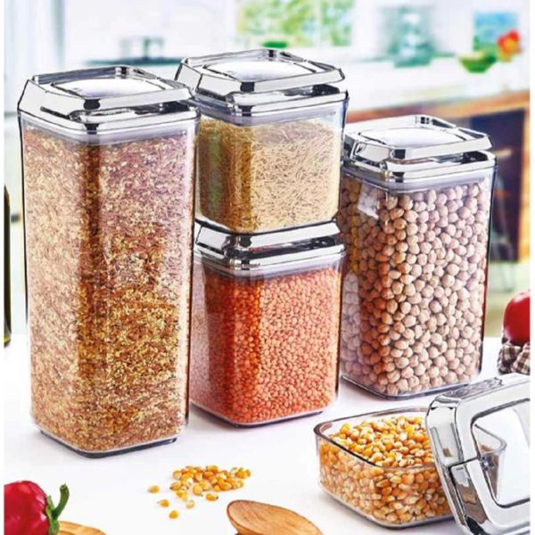 storage bottles & jars kitchen container set organizer food box square vacuum lid airtight pantry noodle legume cereals rice coffee pasta
storage bottles & jars kitchen container set organizer food box square vacuum lid airtight pantry noodle legume cereals rice coffee pasta