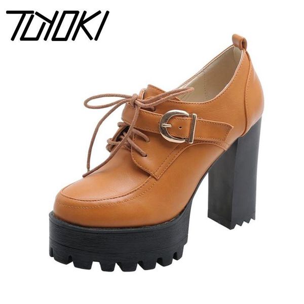 dress shoes tuyoki thick bottom womne pumps fashioin non slip women square heel fashion platform buckle female footwear size 32-42, Black
dress shoes tuyoki thick bottom womne pumps fashioin non slip women square heel fashion platform buckle female footwear size 32-42, Black