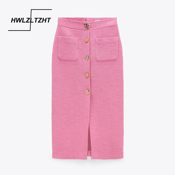 skirts hwlzltzht pink buttoned textured midi skirt women vintage high waist front slit casual woman chic back zip spring, Black
skirts hwlzltzht pink buttoned textured midi skirt women vintage high waist front slit casual woman chic back zip spring, Black