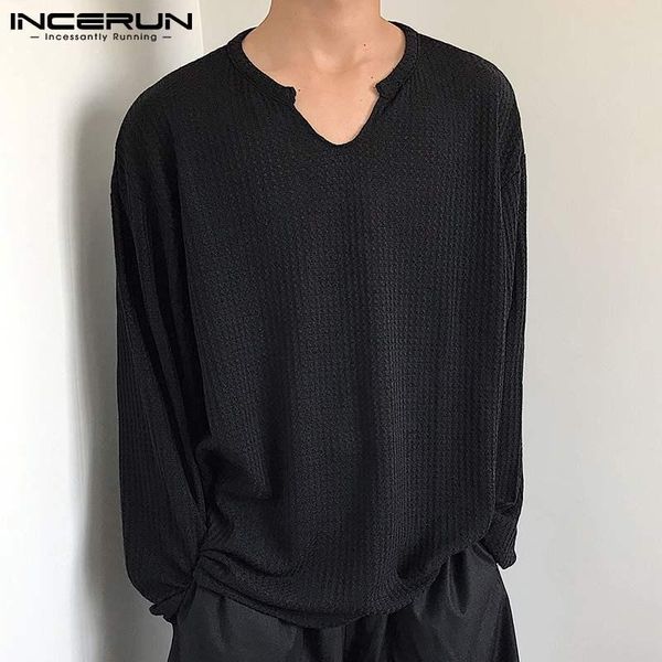 men's t-shirts 2021 men t shirt solid color v neck long sleeve cozy casual tee streetwear vintage leisure camiseta masculina s-5xl inc, White;black
men's t-shirts 2021 men t shirt solid color v neck long sleeve cozy casual tee streetwear vintage leisure camiseta masculina s-5xl inc, White;black