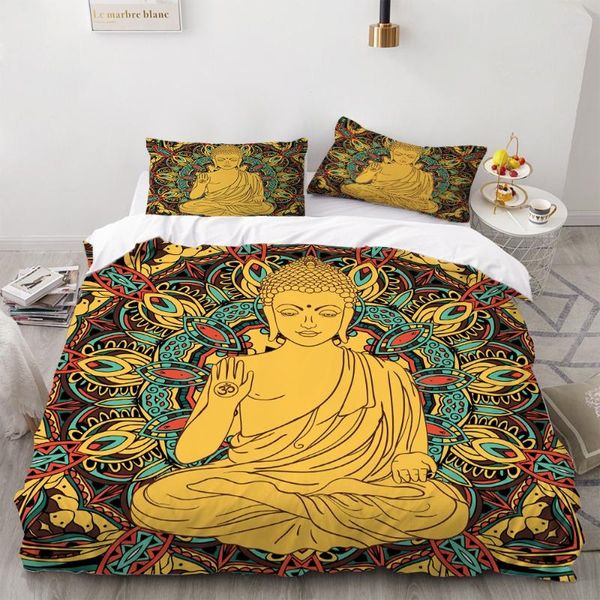 bedding sets 3d print buddha printed set 2/3 pieces duvet cover pillowcases home bed linen buddhist india
bedding sets 3d print buddha printed set 2/3 pieces duvet cover pillowcases home bed linen buddhist india