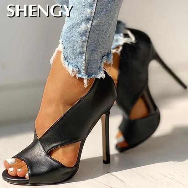 dress shoes 2021 woman high heels fish mouth business party light pumps, Black
dress shoes 2021 woman high heels fish mouth business party light pumps, Black