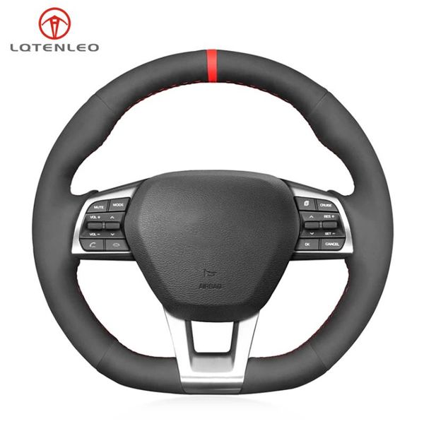 steering wheel covers lqtenleo black suede hand sewing car cover for sonata 9 (3-spoke | d-shape) 2021
steering wheel covers lqtenleo black suede hand sewing car cover for sonata 9 (3-spoke | d-shape) 2021