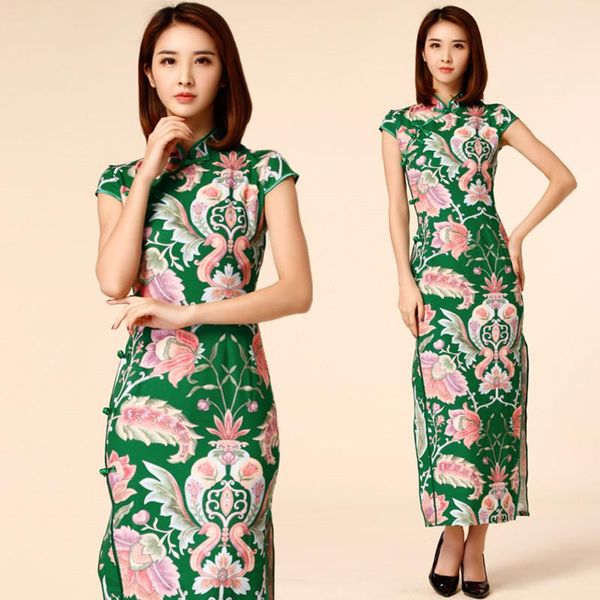 3xl plus size women chinese traditional vintage print cheongsam qipao long tank suit evening party split elastic dresses ethnic clothing, Red
3xl plus size women chinese traditional vintage print cheongsam qipao long tank suit evening party split elastic dresses ethnic clothing, Red